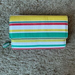 NWOT Colorful Striped Wallet